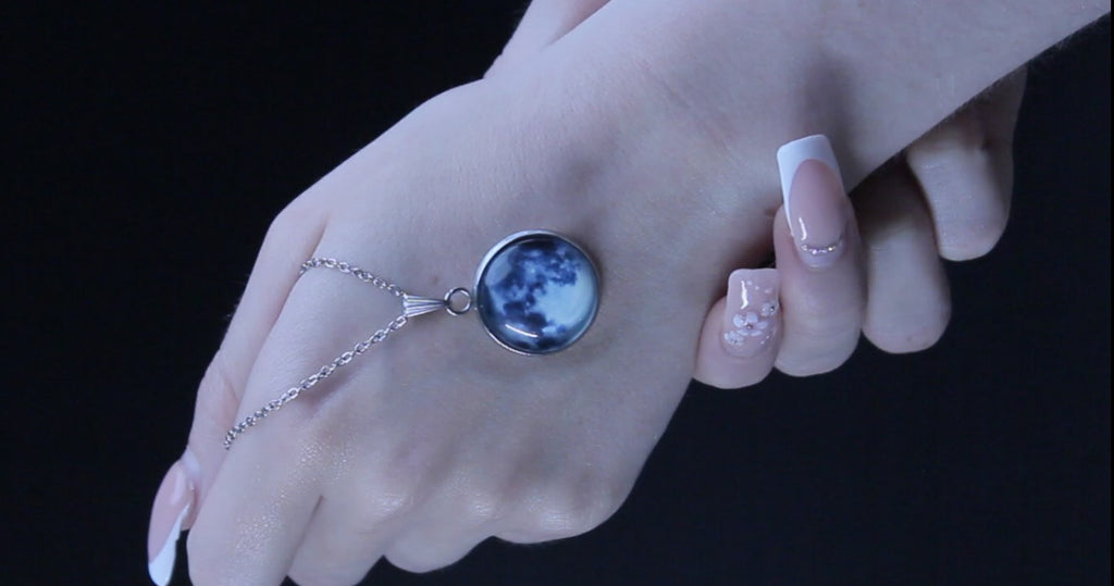 Luna Eterna – Conjunto de Joyería Cielo Nocturno