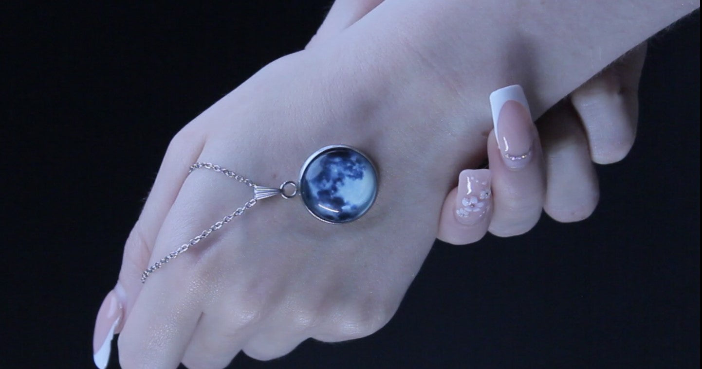 Luna Eterna – Conjunto de Joyería Cielo Nocturno