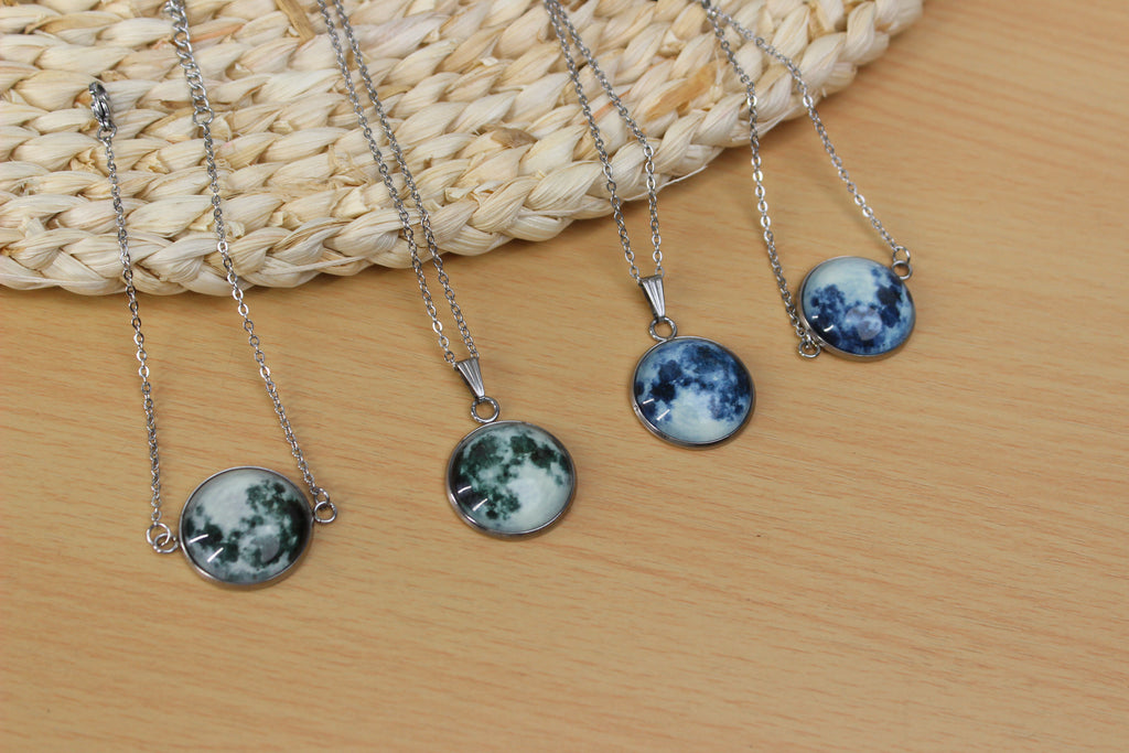 Luna Eterna – Conjunto de Joyería Cielo Nocturno