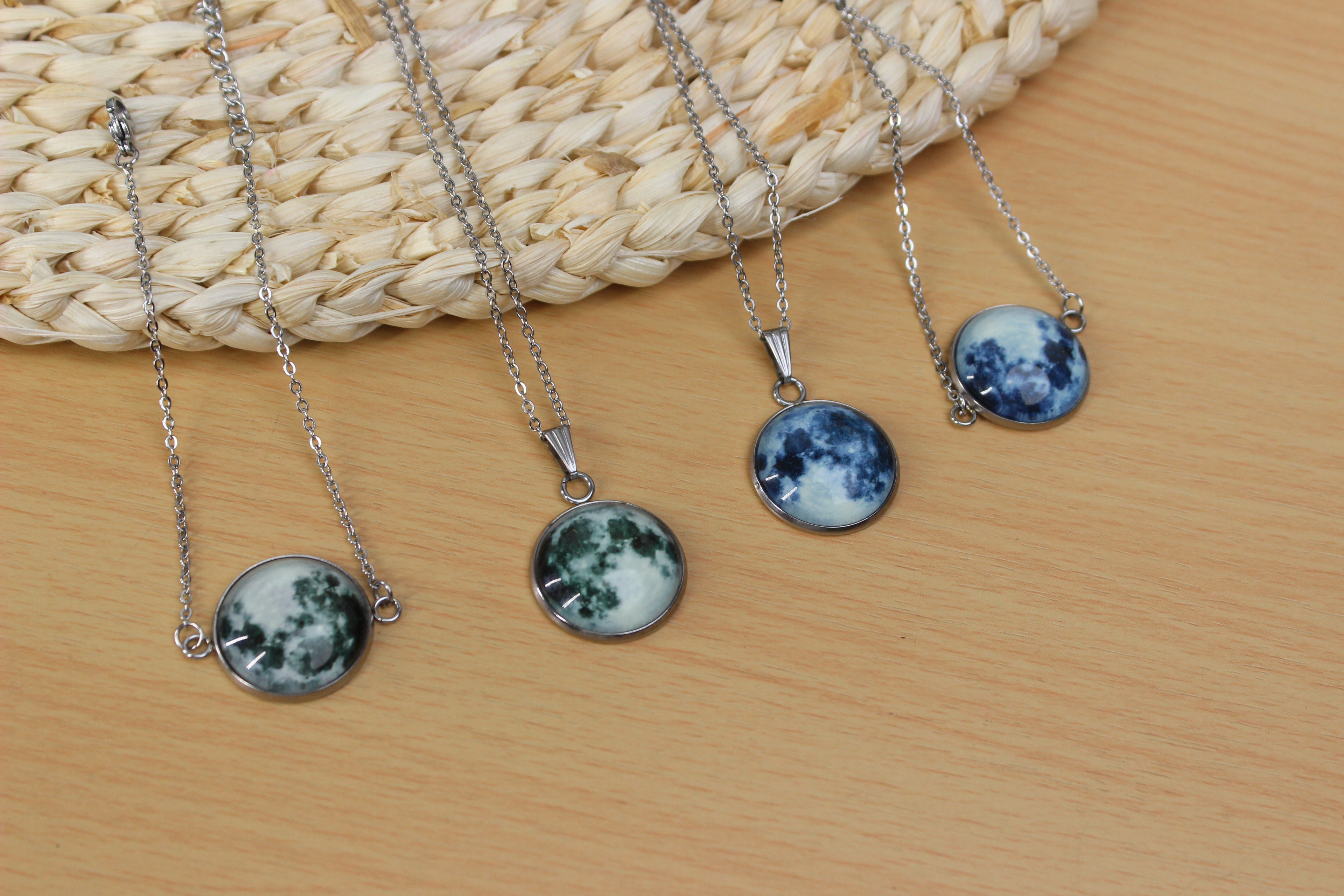 Luna Eterna – Conjunto de Joyería Cielo Nocturno